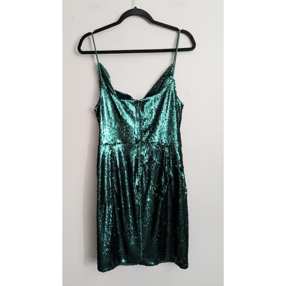 Black Halo Lucy Dress in Jelly Bean - Picture 6 of 7